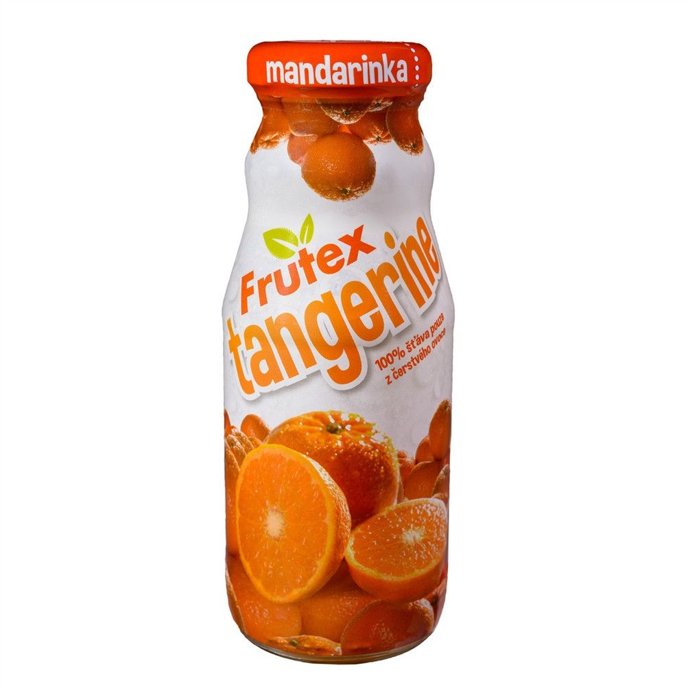 100% šťáva z čerstvého ovoce - mandarinka - Frutex 200ml