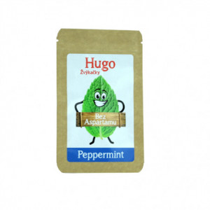 Žvýkačky Peppermint bez aspartamu - Hugo 45g