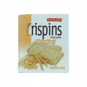 Crispins BIO křehký plátek špaldový - Extrudo 100g