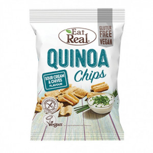Quinoa chips smetana a pažitka - Eat Real 30g